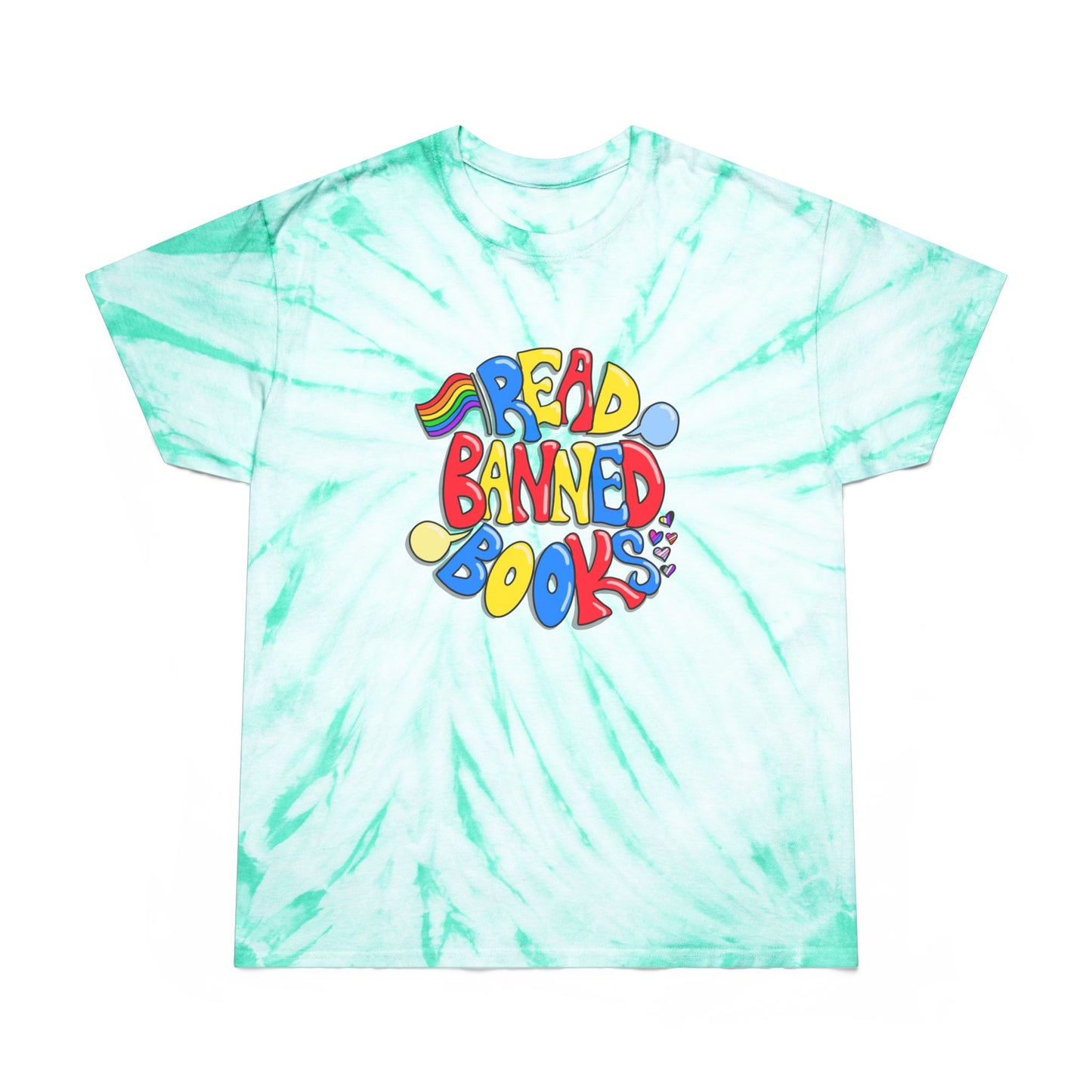 Read Banned Books Tie-Dye Tee