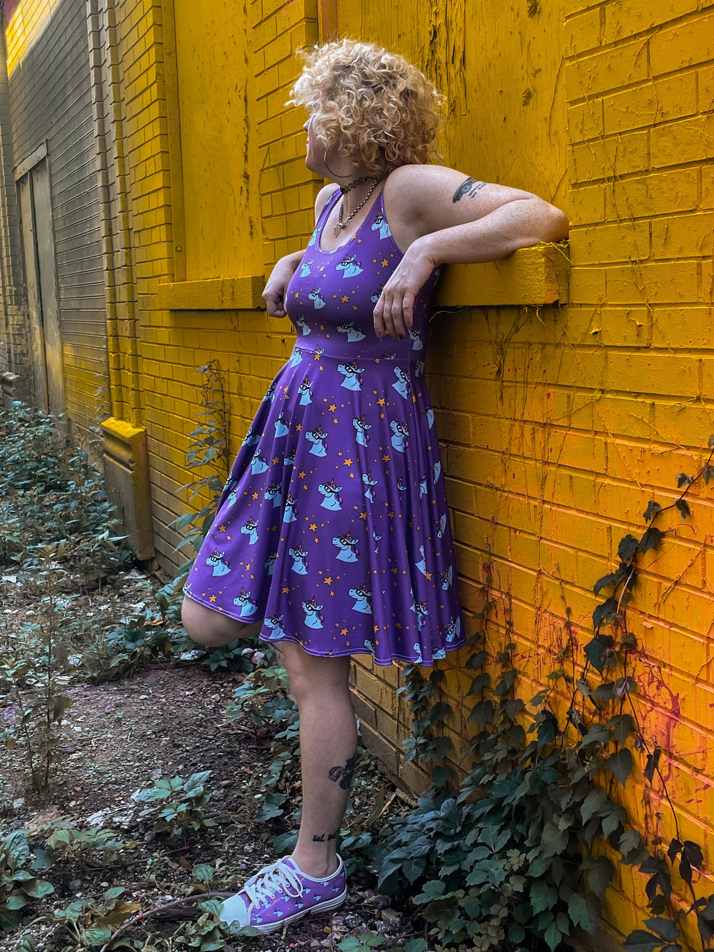 Unicorns & Stars Dress