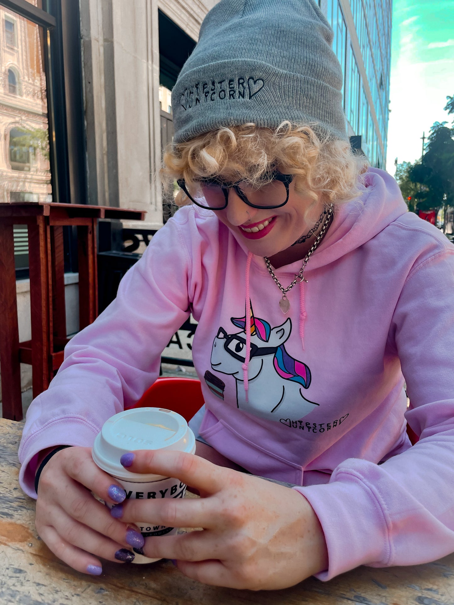 Unicorn & Coffee Sweatshirt