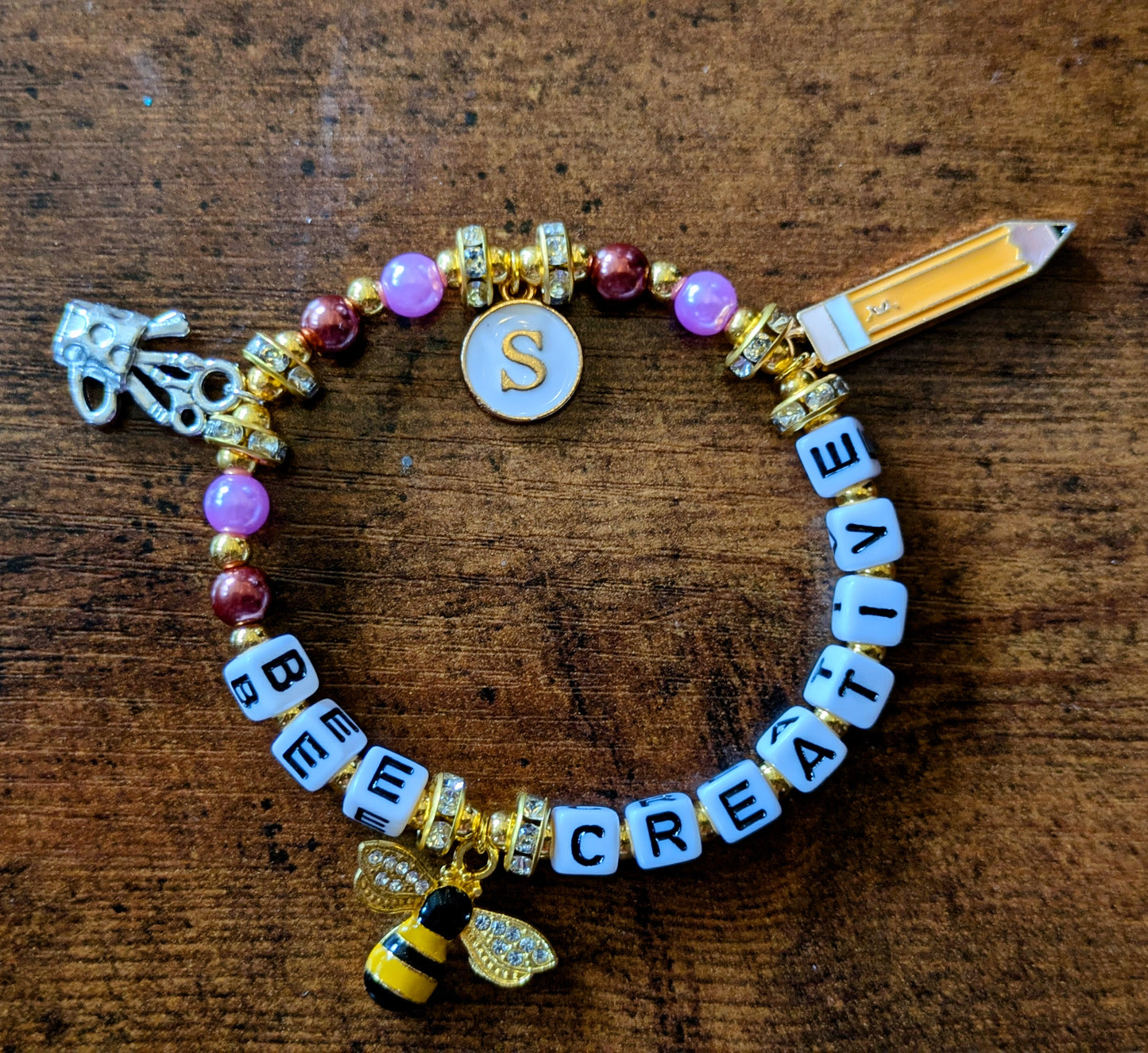 Bee Creative Charm Bracelet
