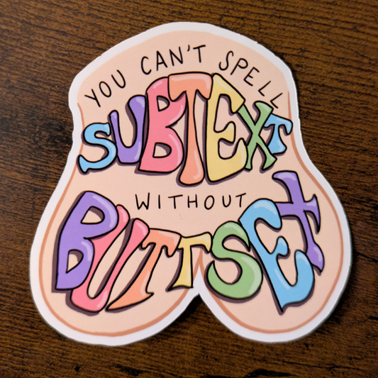 Subtext Sticker