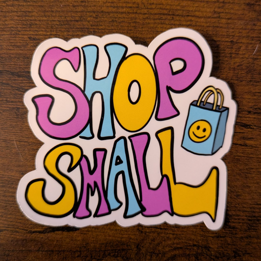 Shop Small Sticker
