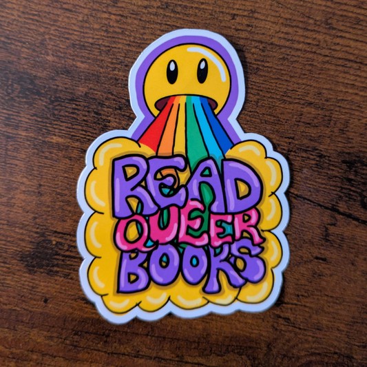 Read Queer Books Sticker