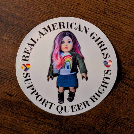 Real American Girls Sticker