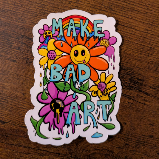 Make Bad Art Sticker