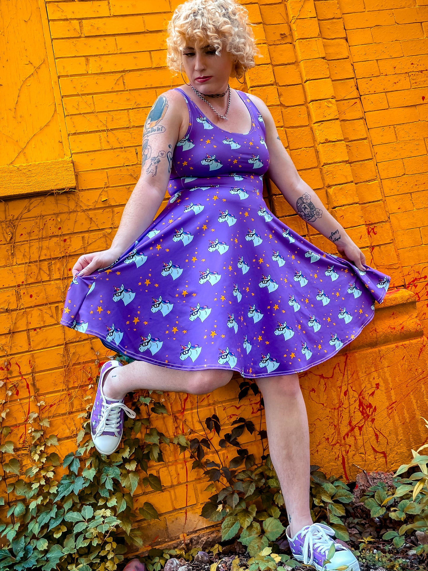 Unicorns & Stars Dress