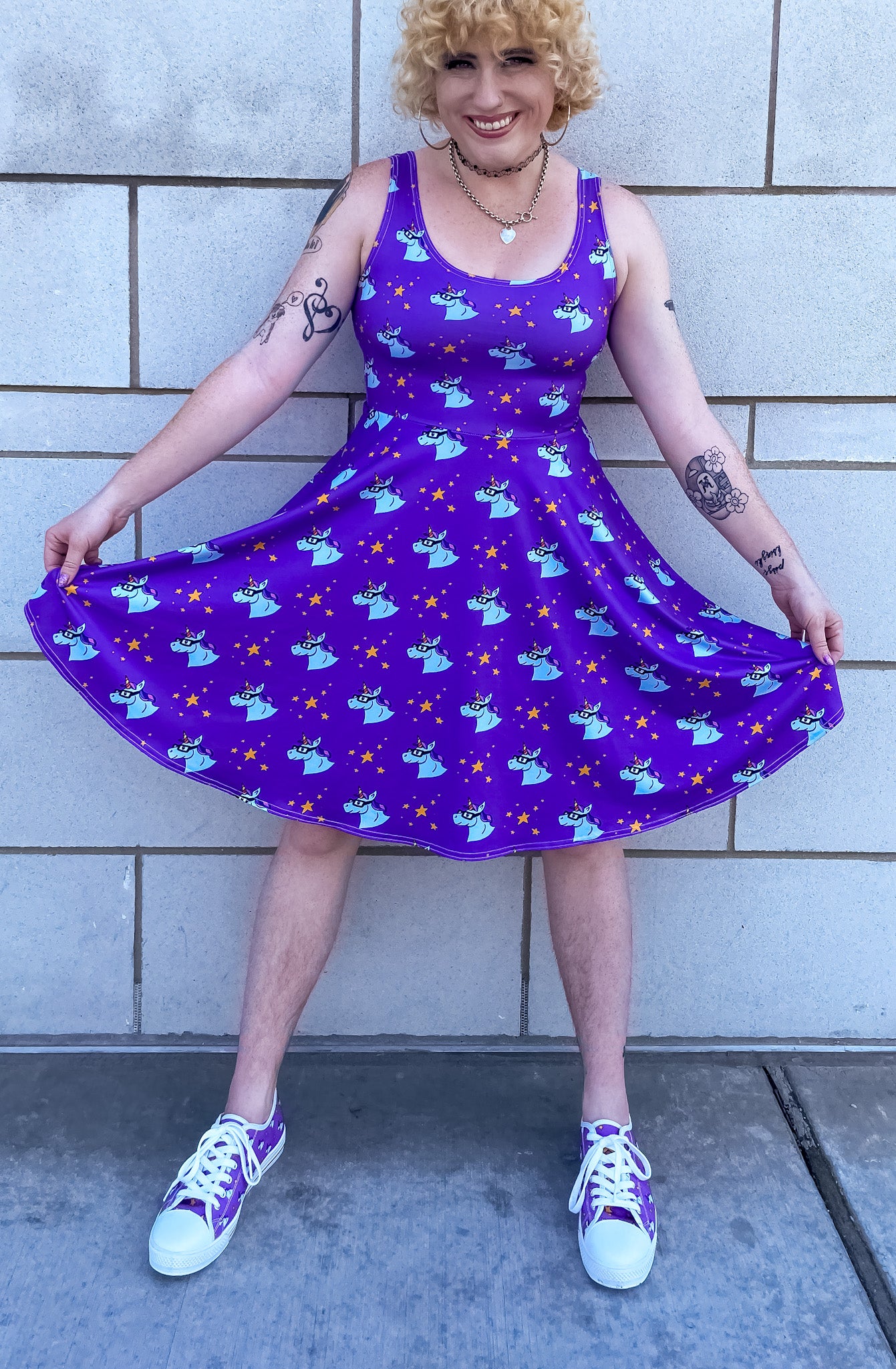 Unicorns & Stars Dress