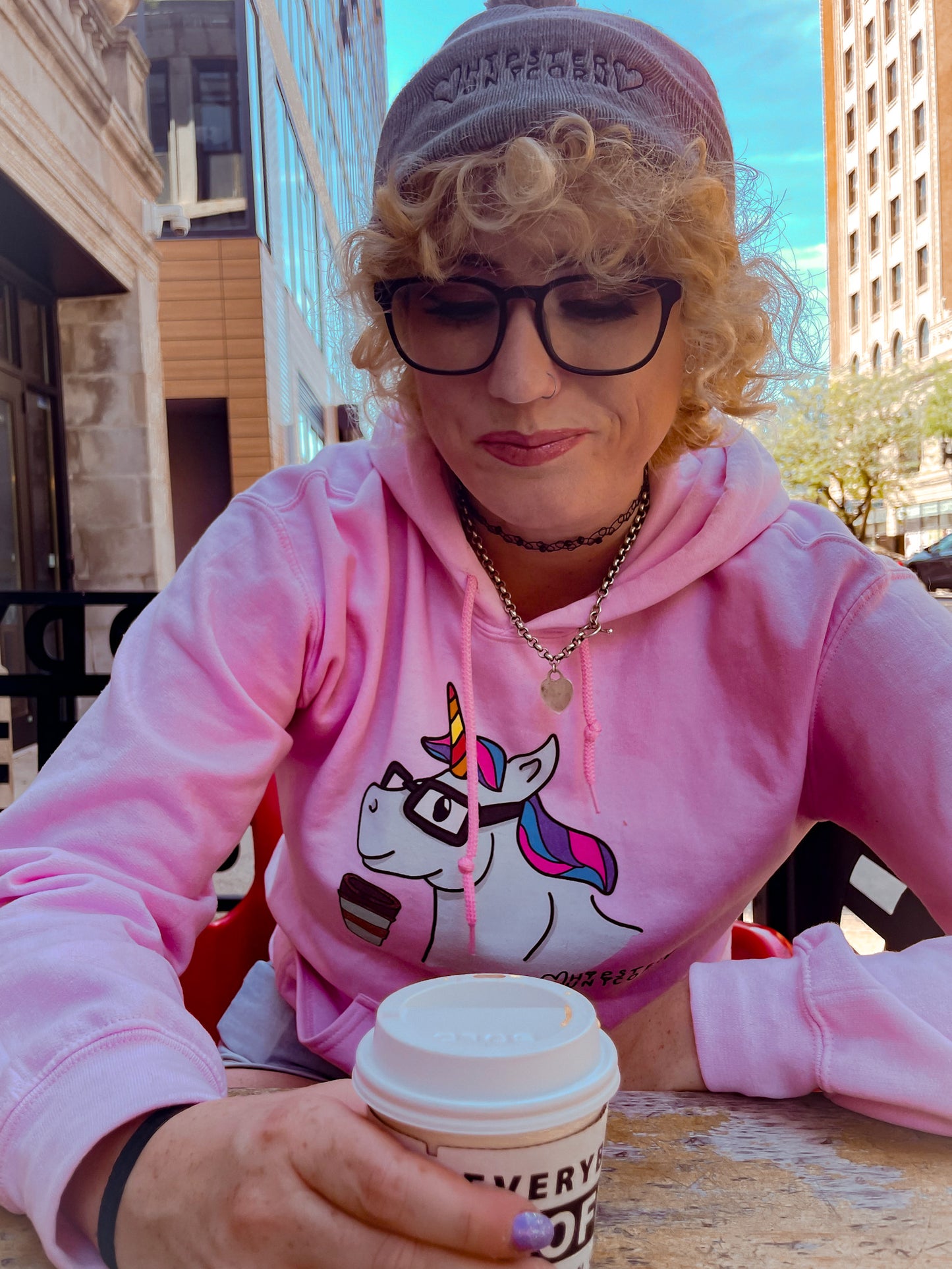 Unicorn & Coffee Sweatshirt
