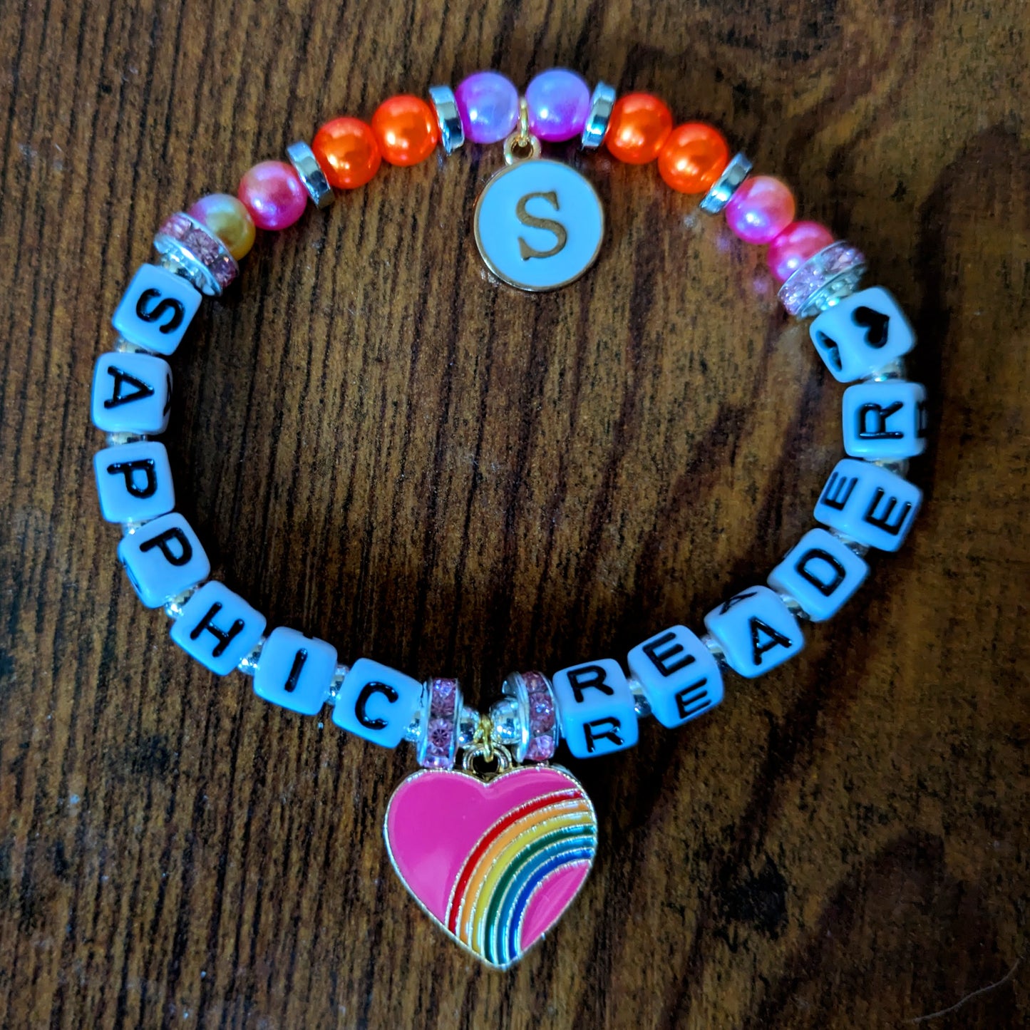 Sapphic Reader Bracelet
