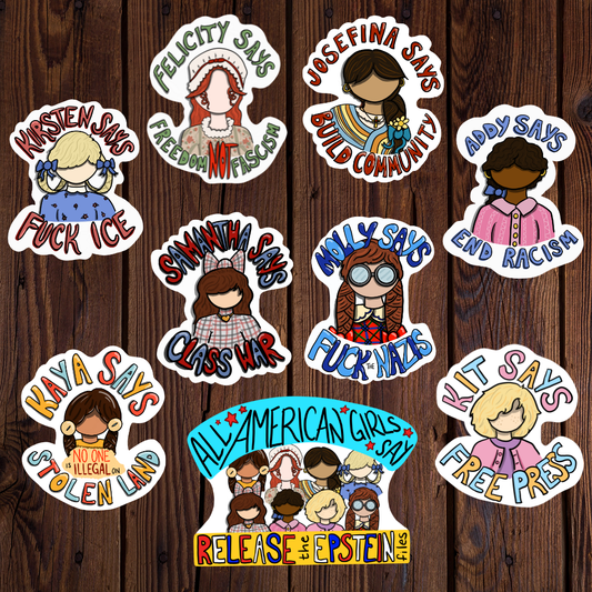 American Girls (Updated!) Sticker Collection